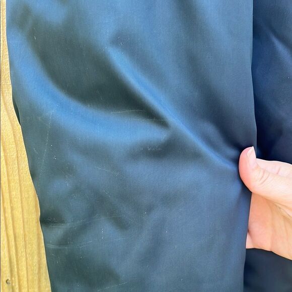 Westwinds Navy Blue Shearling-Lined Jacket 70s 80s Vintage Rare Winter Coat M - Picture 7 of 16